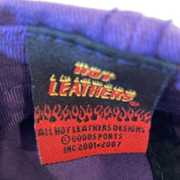 Hot Leathers Lady Rider Biker Hat Cap Women's - Picture 4 of 4